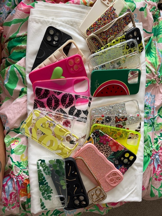 kate spade Other - Mixed Color Assorted Apple 14 Pro Max Phone Case Bundle - Multiple Bright Design